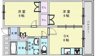 成晃マンションの物件間取画像